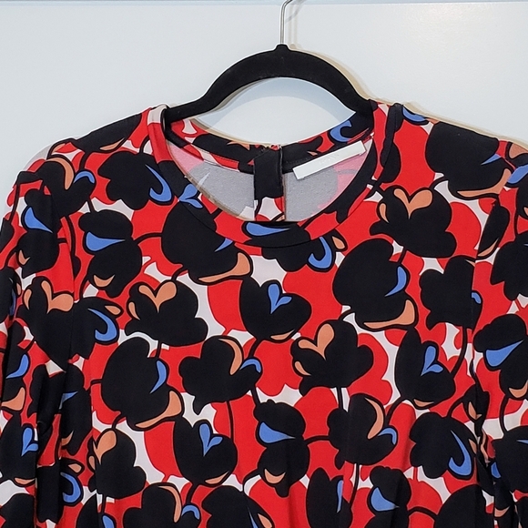 Boss Hugo Boss Dress Size Large Eleika Midi Viscose Elastane Made In Portugal - Picture 2 of 16